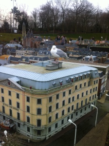 Giant Seagull Taking Over the World (or at least Madurodam)