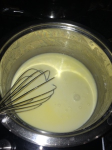 Milk and Butter mixture
