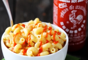 Macaroni & Cheese and Sriracha