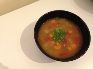 White Bean Vegetable Quinoa soup